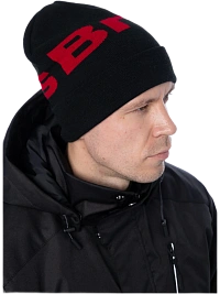 Шапка Brodeks Regular KM135, черный