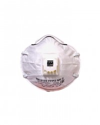 Респиратор ВМ-8122 NR D FFP2 (12 ПДК) с клапаном, чашеобразная, от аэрозолей (кр10х240)