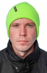 Шапка Brodeks Light Longer HV салатовый
