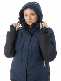 Зимняя женская куртка Brodeks KW208, синий 