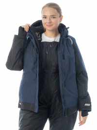 Зимняя женская куртка Brodeks KW208, синий 