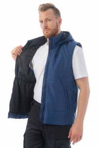 Утепленный жилет Brodeks KW 112, синий