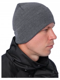 Шапка Brodeks Light Longer т.серый