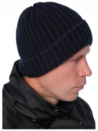 Шапка Brodeks Regular Fleece Lining т.синий