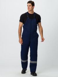 Костюм зимний Т-Ультра-2 (тк.Смесовая,210) п/к, т.синий/оранжевый