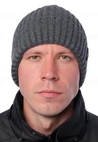 Шапка Brodeks Regular Fleece Lining т.серый