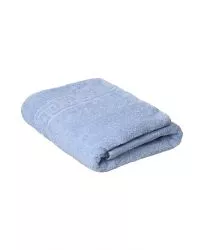 Полотенце махровое (50х90) голубой 430 г/м2 (Туркмения) (х120) (ЧЗ)